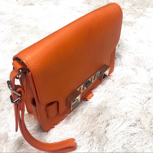 Proenza Schouler Orange Clutch Handbag - Picture 5 of 8